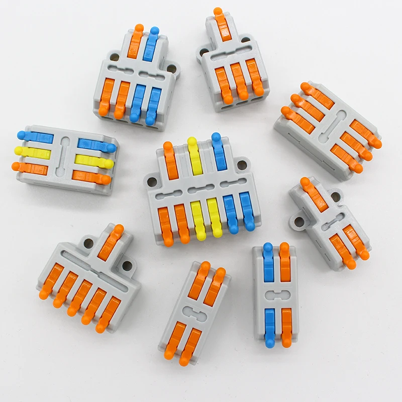 Threadless Push Pin - Mini Quick Wire Conductor Connector Universal