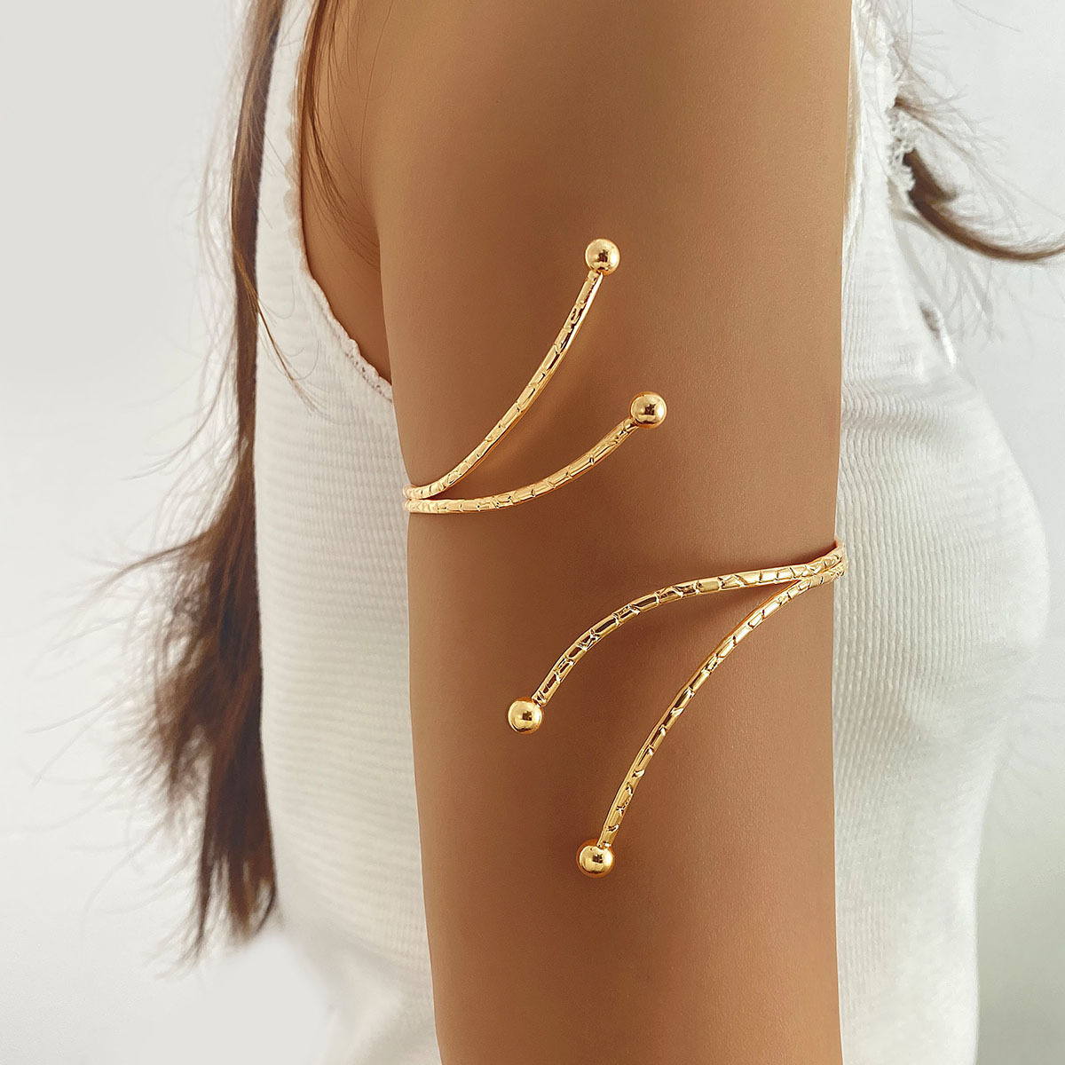 Body Jewelry Rings - European and American jewelry open arm