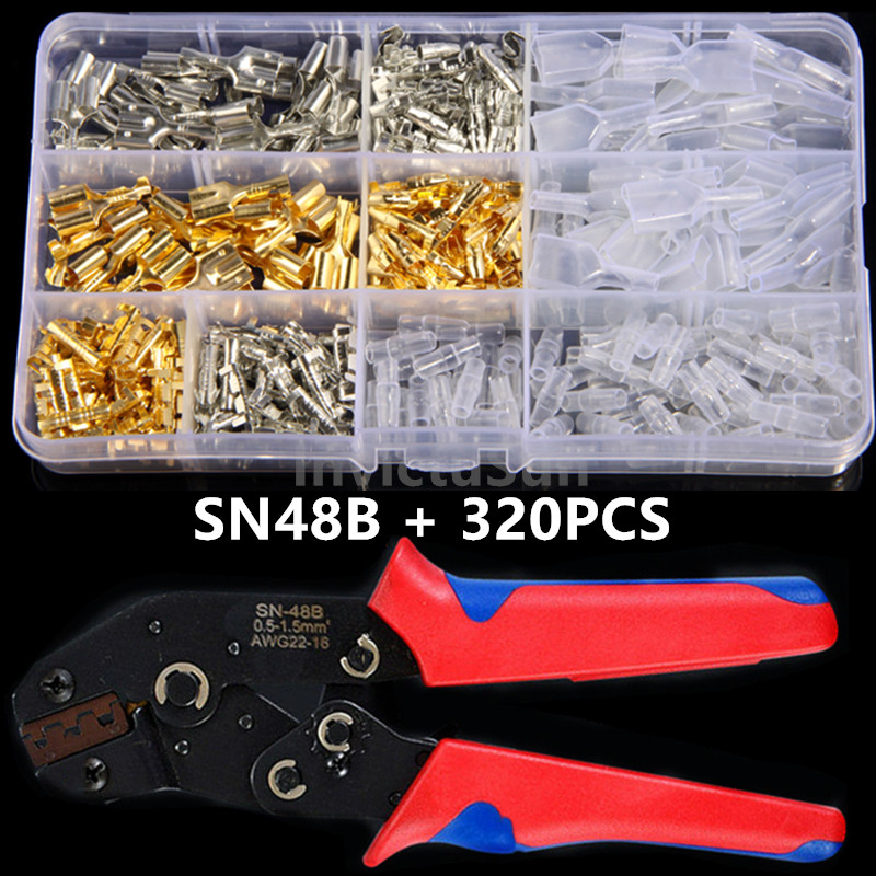 Body Jewelry 4 U - 320PCS SN48B Crimp Tool Set 4mm