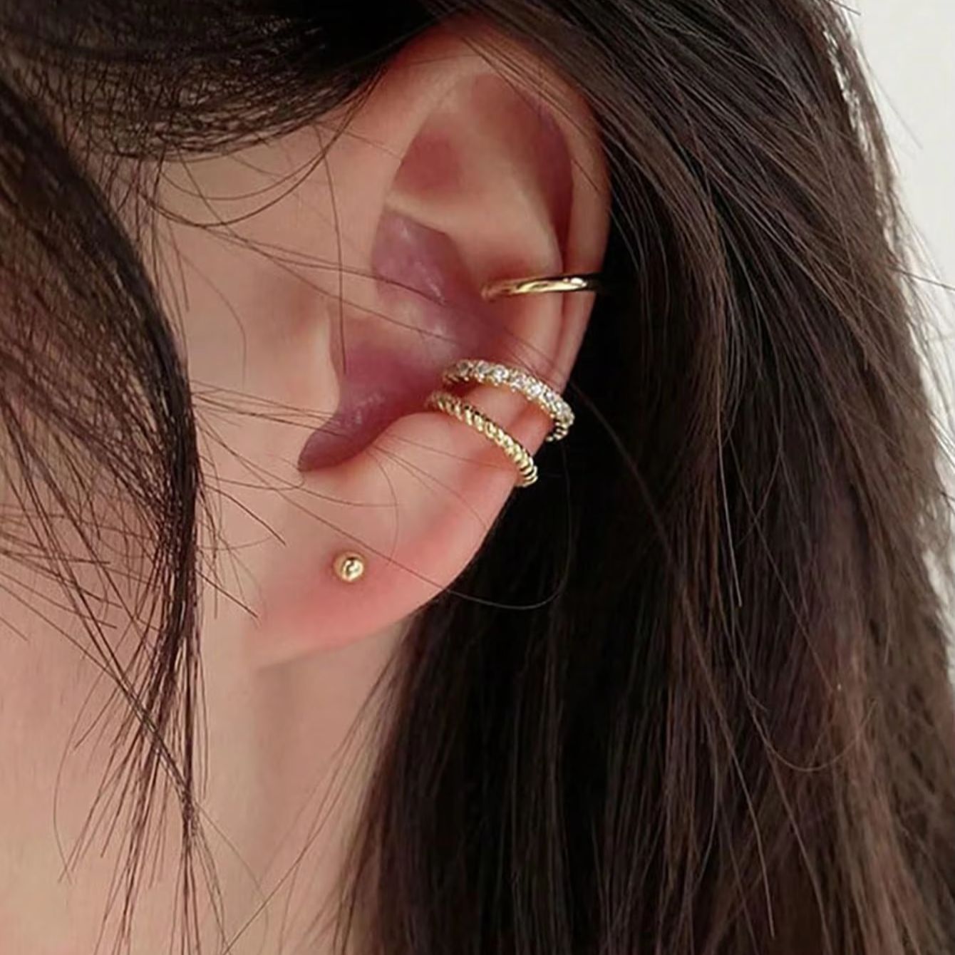 3 Pcs Ear Cuff Earrings for Wo – Body Jewelry Hypoallergenic Bewertung und Preis