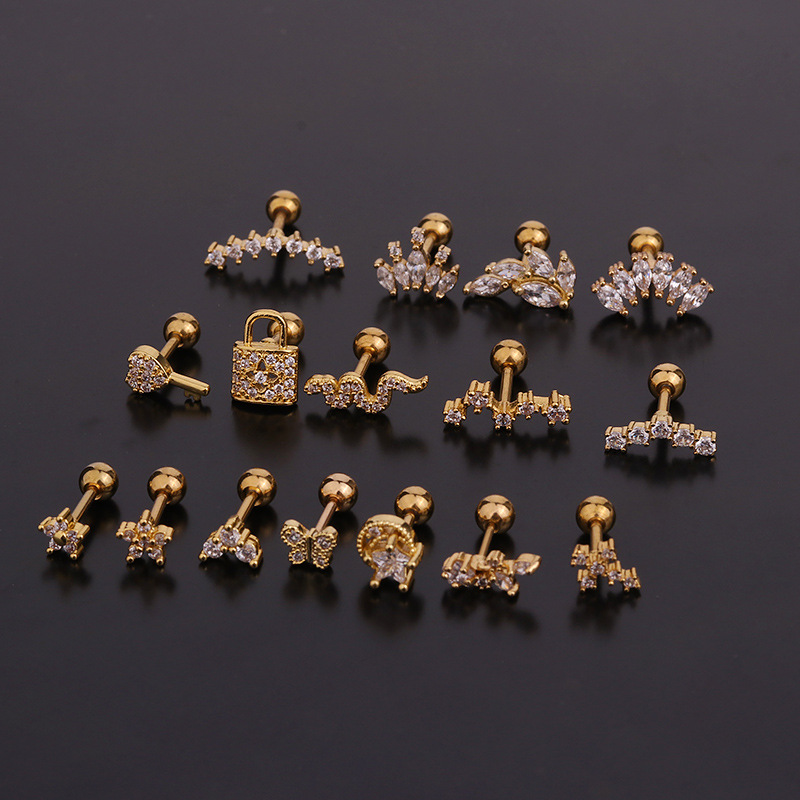 16G Stainless Steel Floral/Sna – Body Jewelry Hypoallergenic Bewertung und Preis