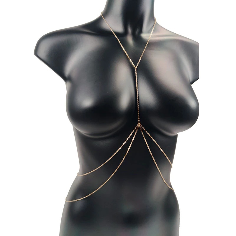 Body Jewelry Sexy Chest Chain  – Body Jewelry Chest Bewertung und Preis