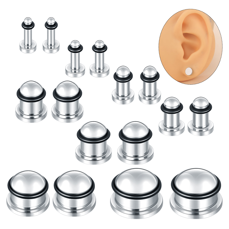 1Pair Stainless Steel Ear Tunn – Body Jewelry Gauges Bewertung und Preis