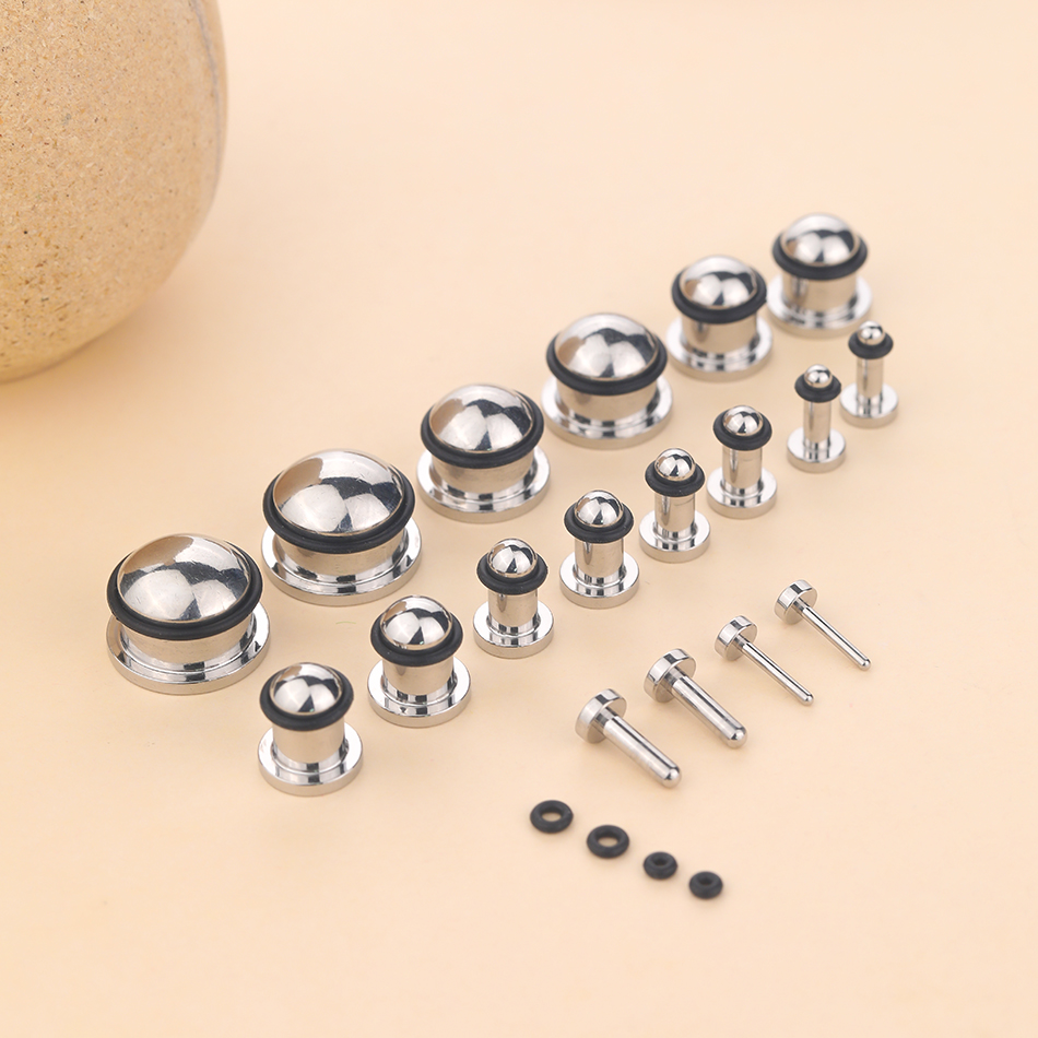 1Pair Stainless Steel Ear Tunn – Body Jewelry Gauges Bewertung und Preis