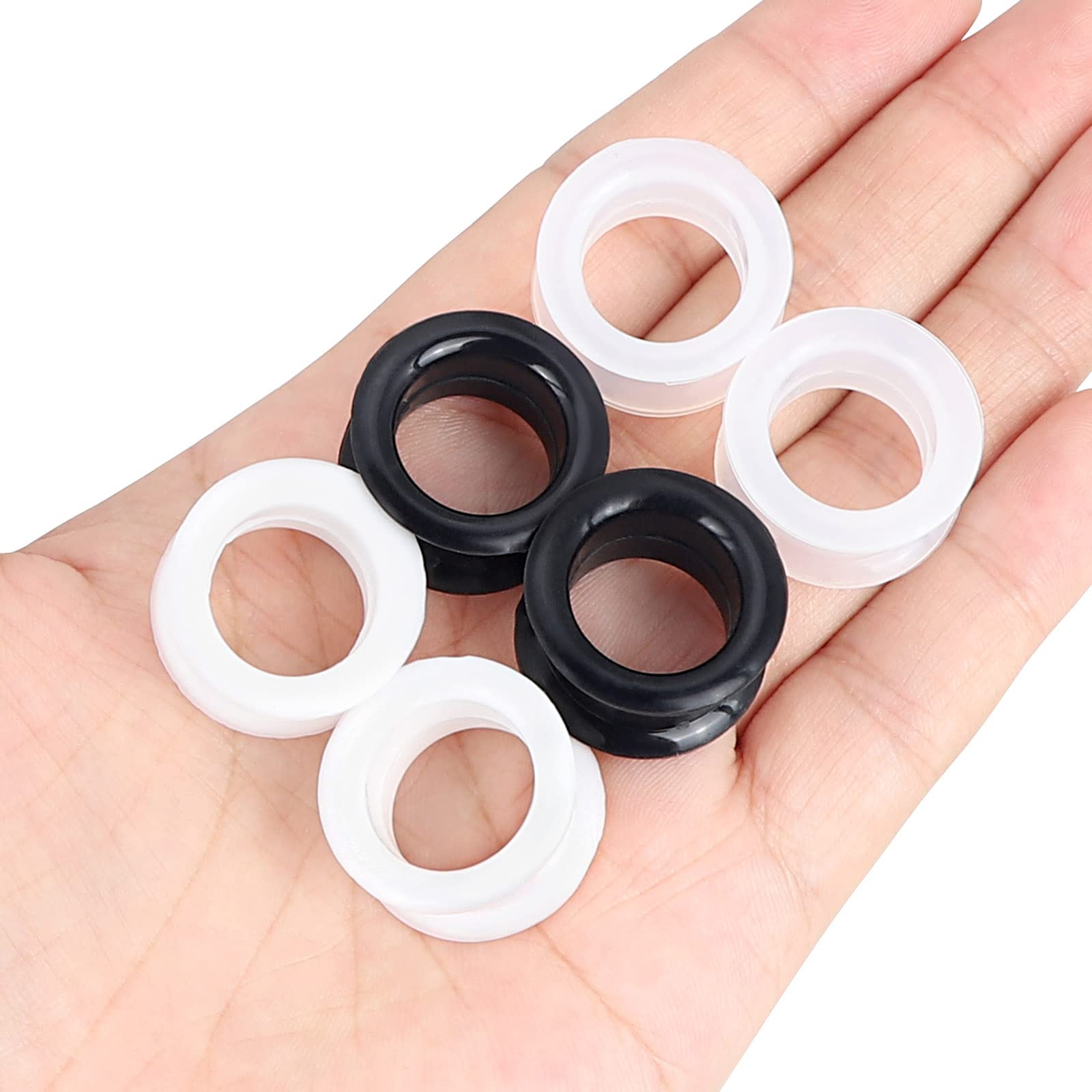 2PCS Black Clear White Thick S – Body Jewelry Gauges Bewertung und Preis