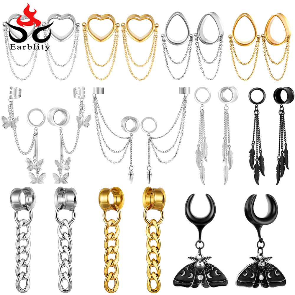 Osbourney 2PCS Stainless Steel – Body Jewelry Gauges Bewertung und Preis