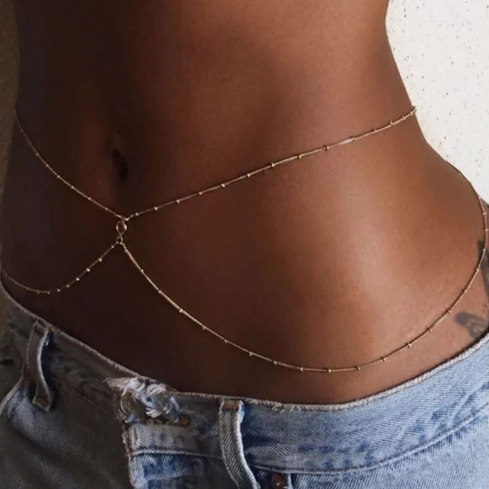 Bohemian Rhinestone Metal Wais – Body Jewelry Hot Bewertung und Preis