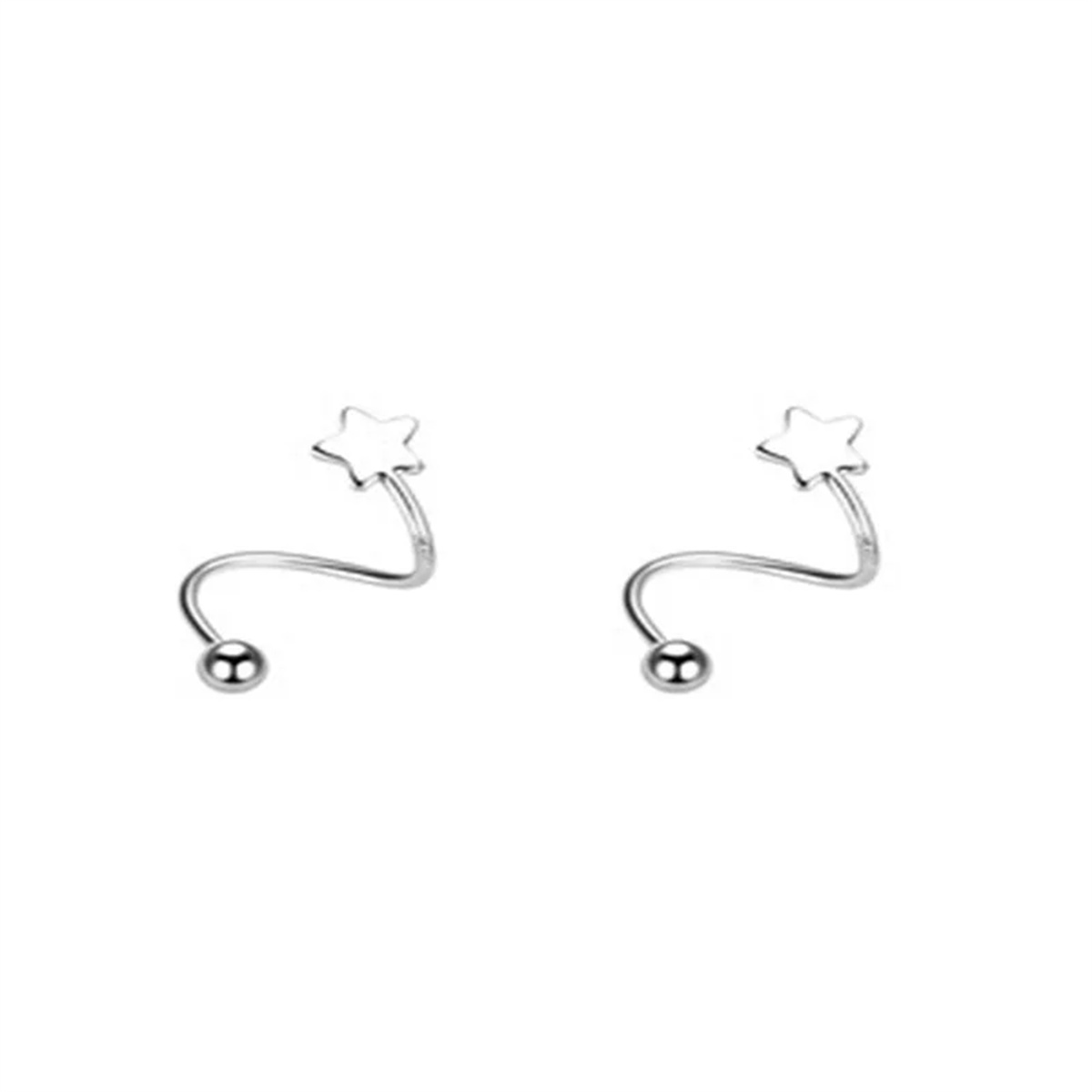 2pcs Stainless Steel Twist Lov – Body Jewelry Hypoallergenic Bewertung und Preis