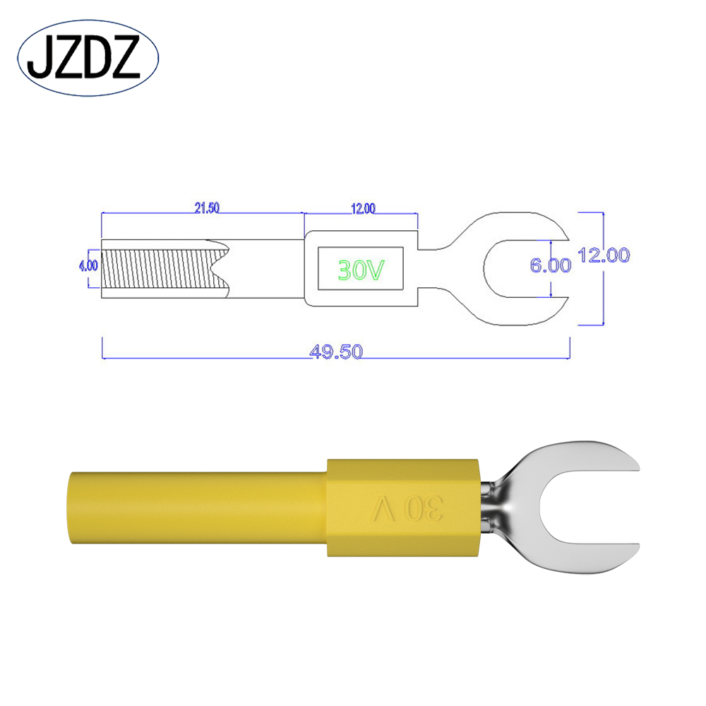JZDZ 10PCS 6MM Insulated Fork  – Body Jewelry 4 U Bewertung und Preis