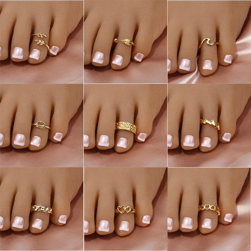 Adjustable Toe Ring for Women  – Body Jewelry Rings Bewertung und Preis