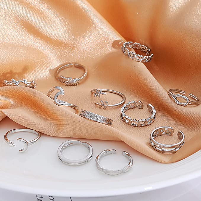 Adjustable Toe Ring for Women  – Body Jewelry Rings Bewertung und Preis