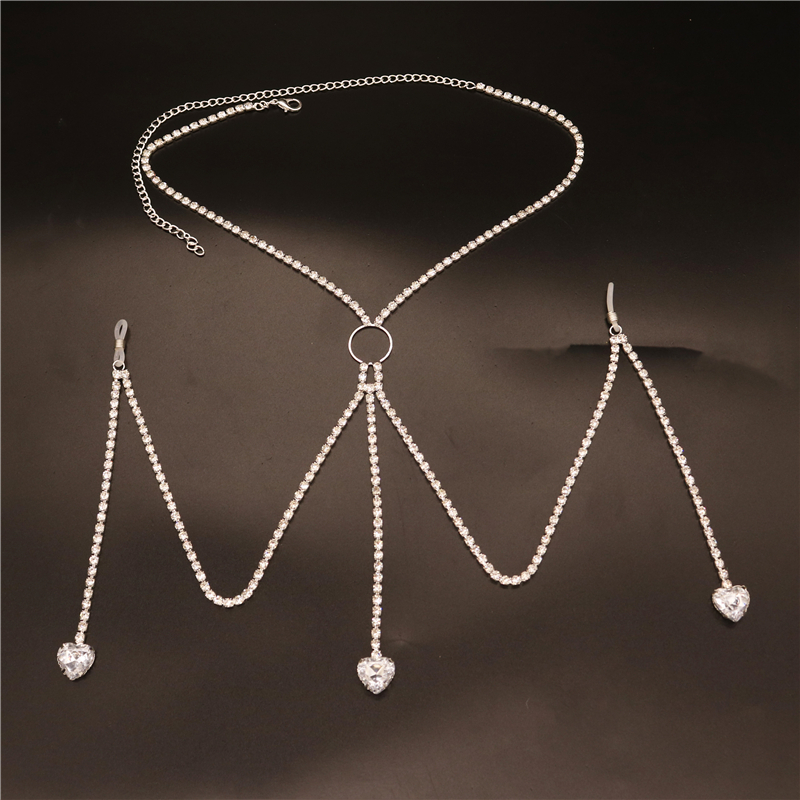 2023 New Fashion White Heart N – Body Jewelry Chest Bewertung und Preis