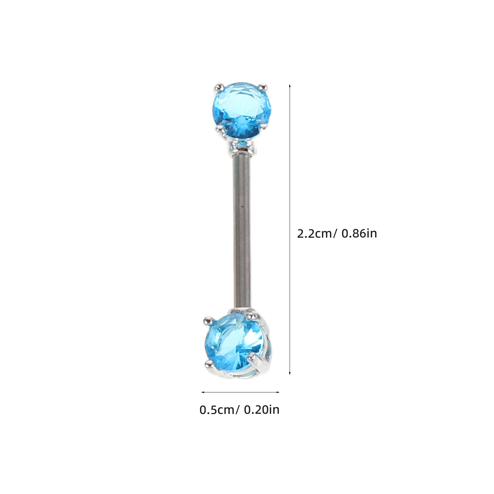 12Pcs Crystal Tongue Rings Sta – Body Jewelry For Sensitive Skin Bewertung und Preis