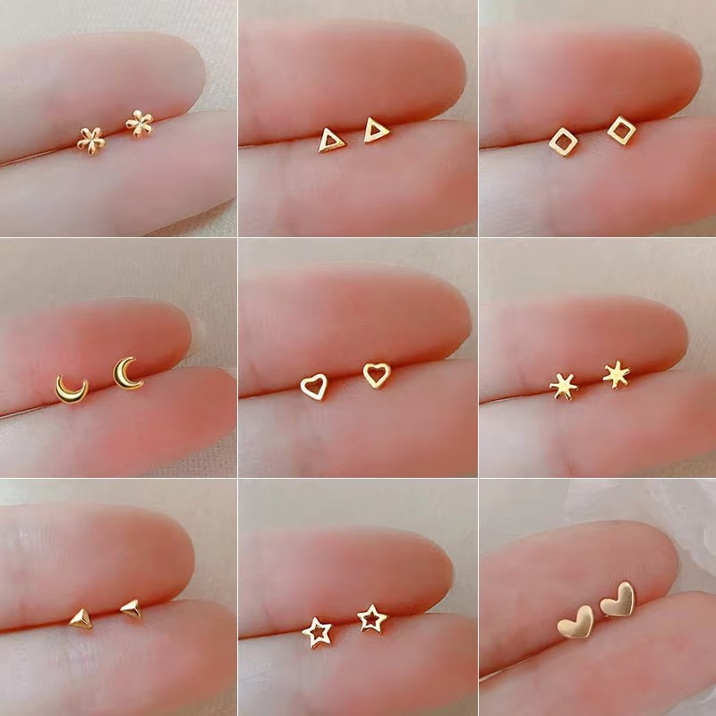 925 Silver Needles Gold Color  – Body Jewelry Hypoallergenic Bewertung und Preis