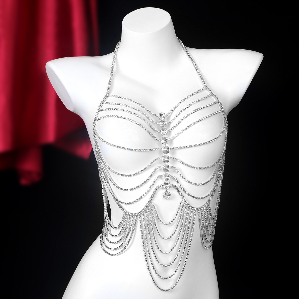 Luxurious Stripe Tassels Retro – Body Jewelry Chest Bewertung und Preis