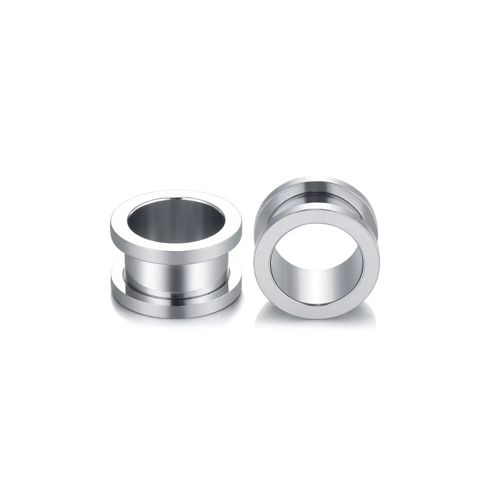1Pair Stainless Steel Ear Plug – Body Jewelry Gauges Bewertung und Preis