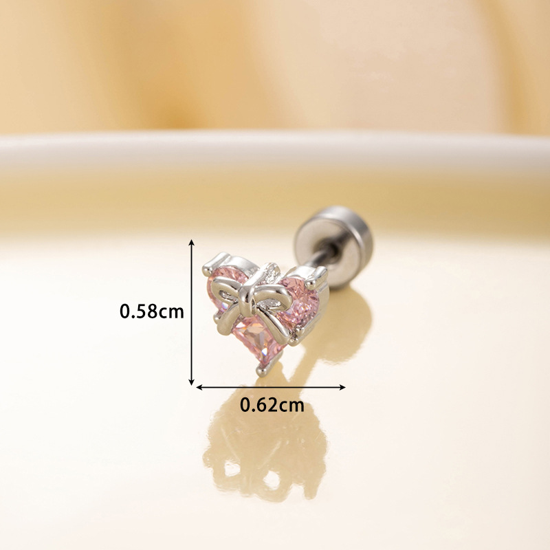 20G Heart Cubic Zirconia Ear S – Body Jewelry Hypoallergenic Bewertung und Preis