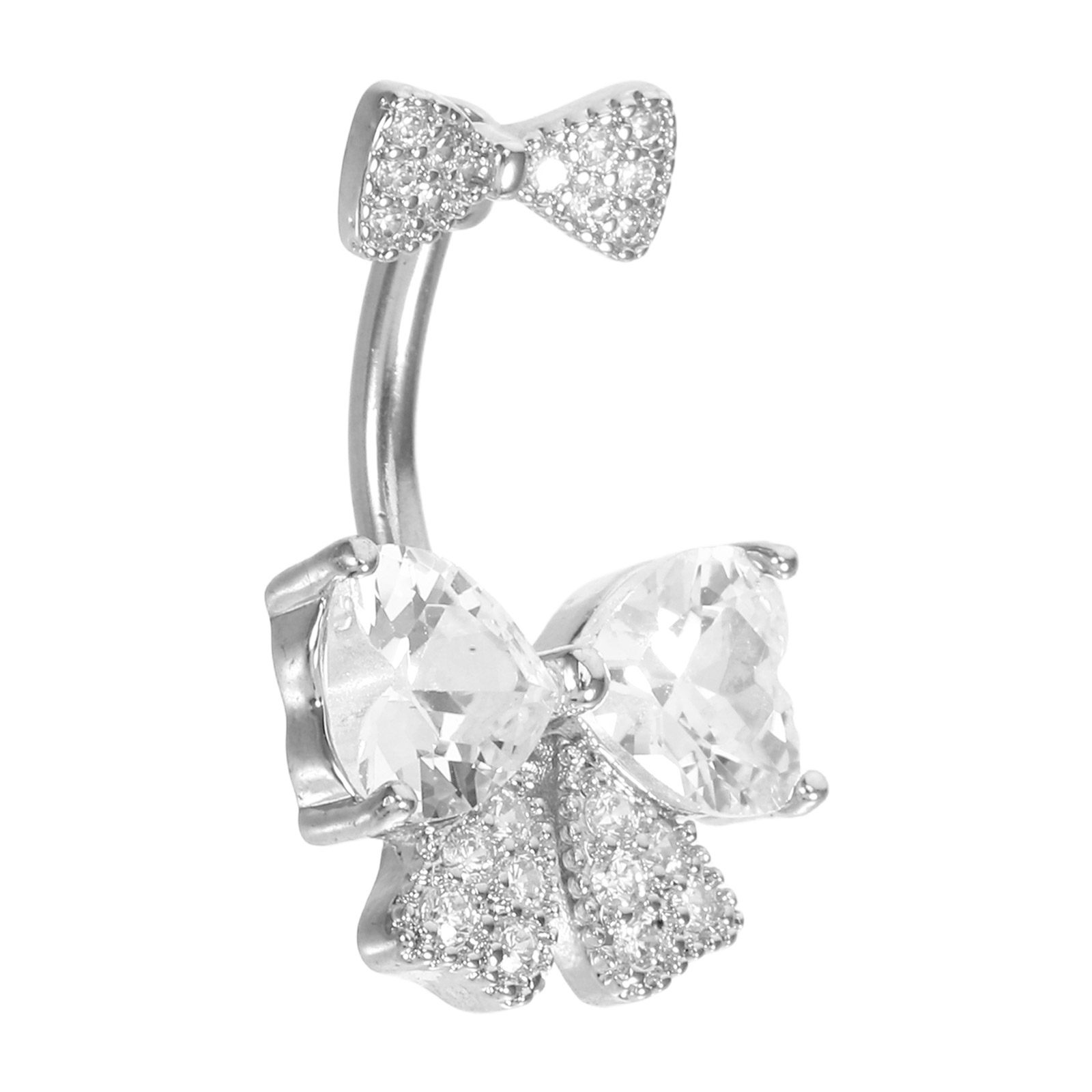 Bowknot Belly Button Ring Stai – Body Jewelry For Sensitive Skin Bewertung und Preis