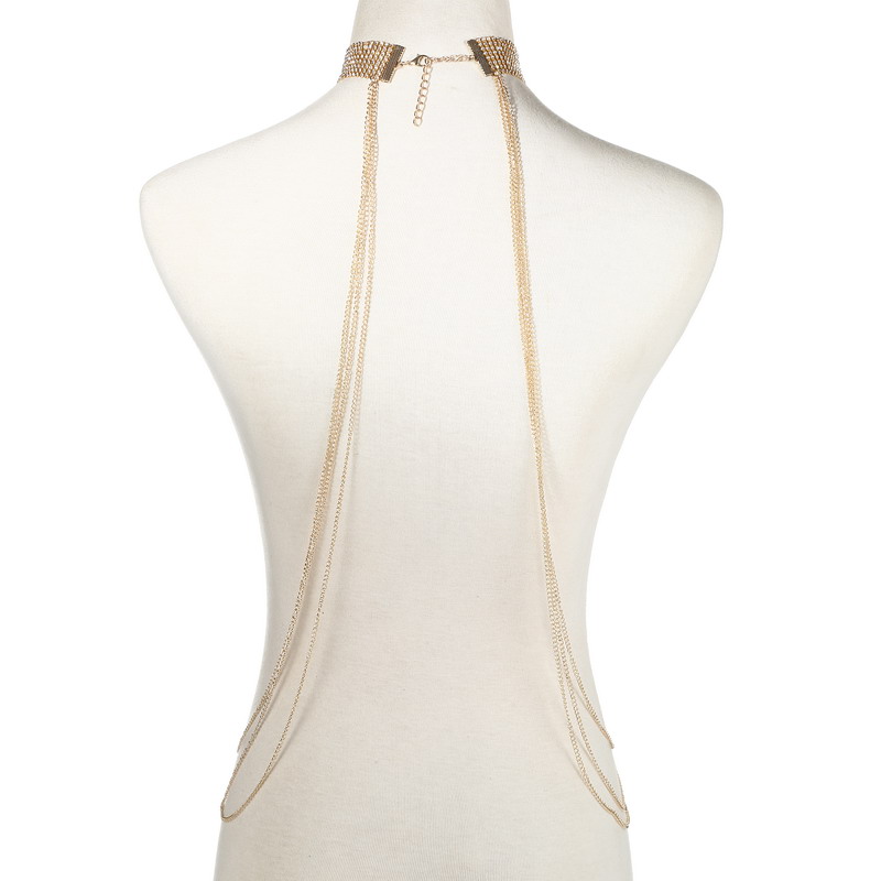 Gold Color Body Chain Women  R – Body Jewelry Gold Bewertung und Preis