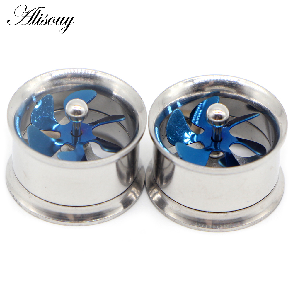 Alisouy 2Pcs Screw Propeller E – Body Jewelry Gauges Bewertung und Preis
