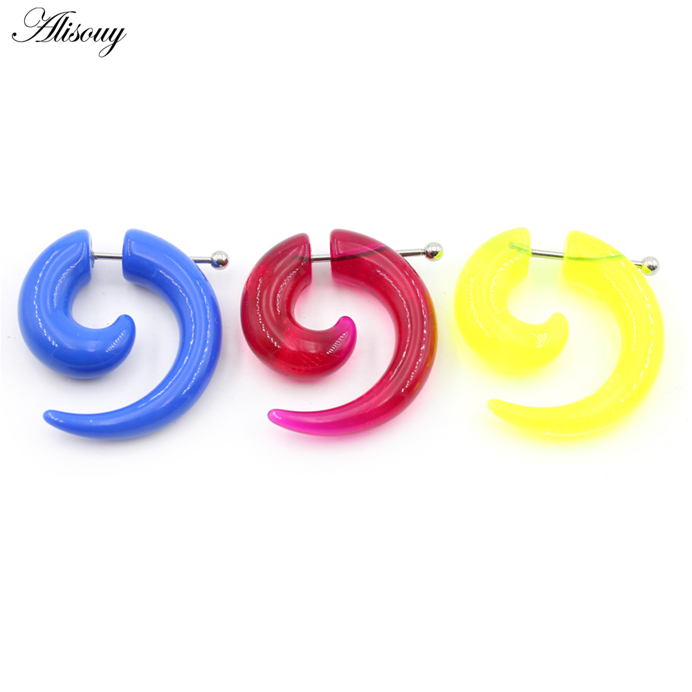2pcs Hot Acrylic Cheater Fake  – Body Jewelry Hot Bewertung und Preis