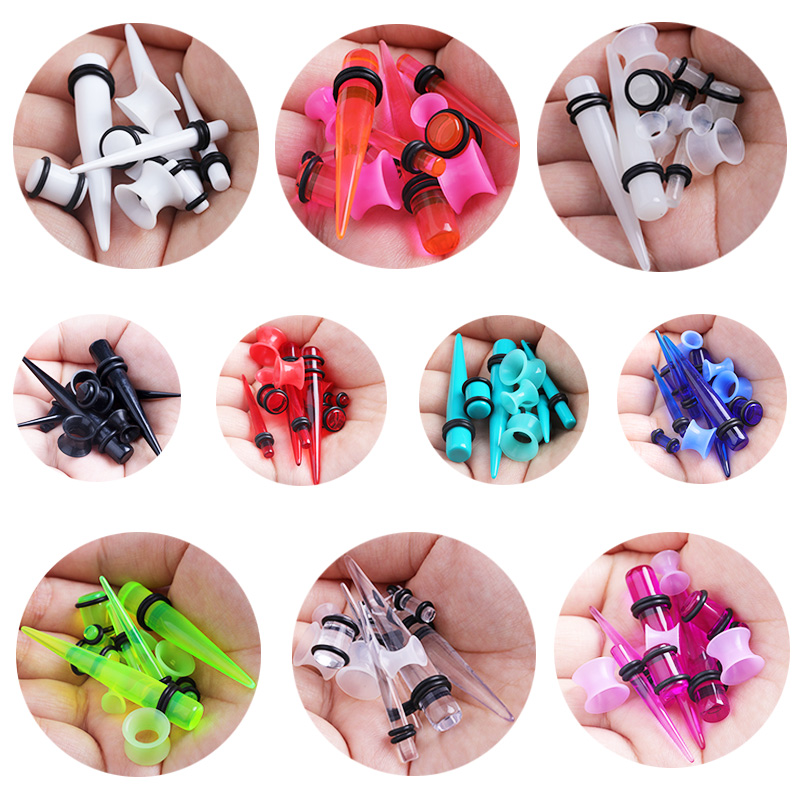 50pcs Acrylic Spike Ear Gauges – Body Jewelry Gauges Bewertung und Preis