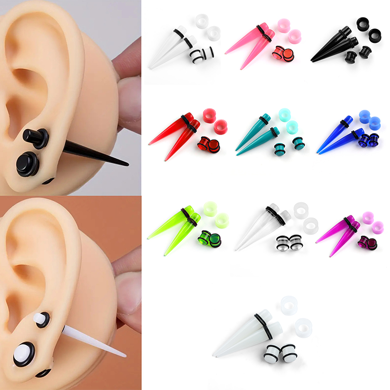 50pcs Acrylic Spike Ear Gauges – Body Jewelry Gauges Bewertung und Preis