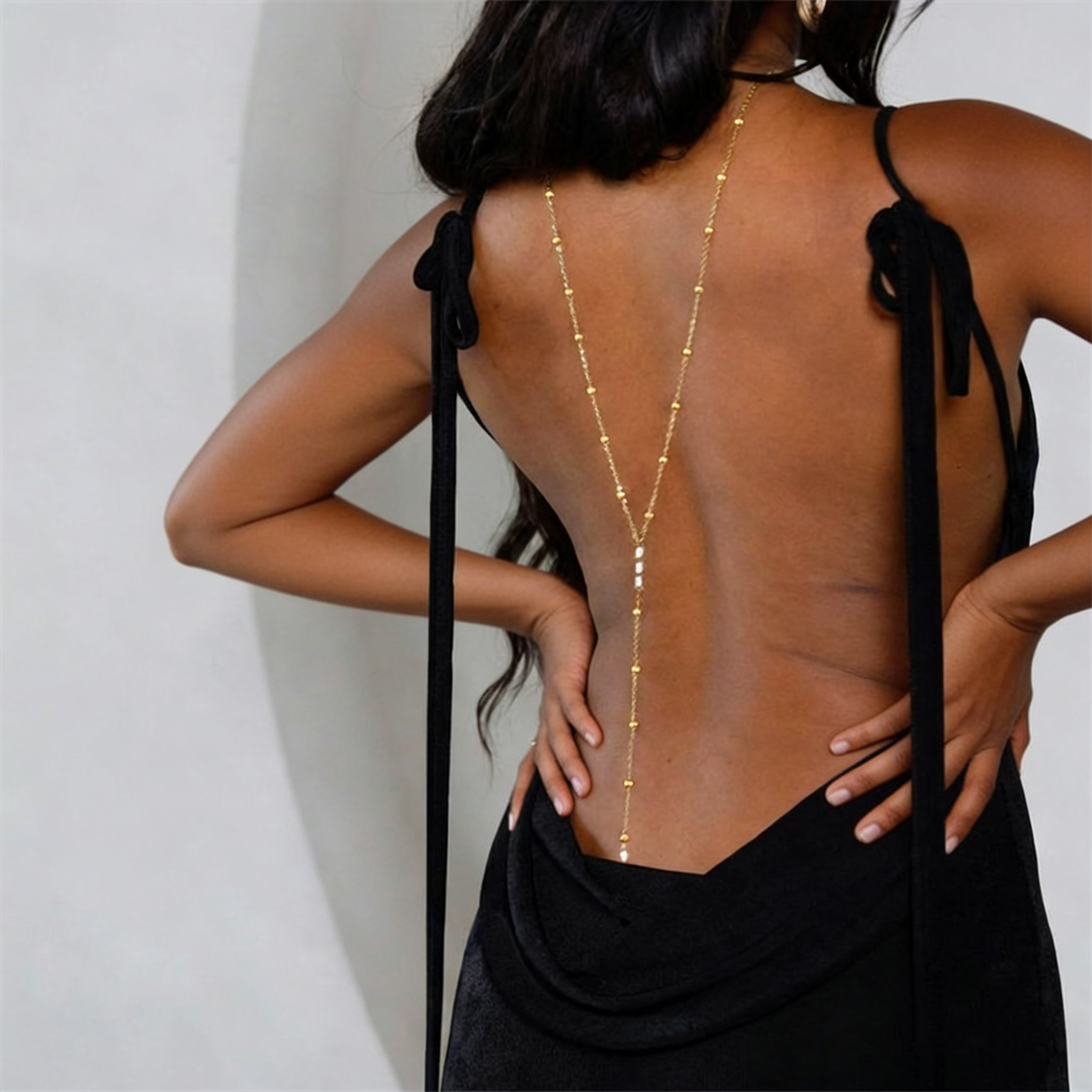 Retro Long Link Chain Women's  – Body Jewelry Gold Bewertung und Preis