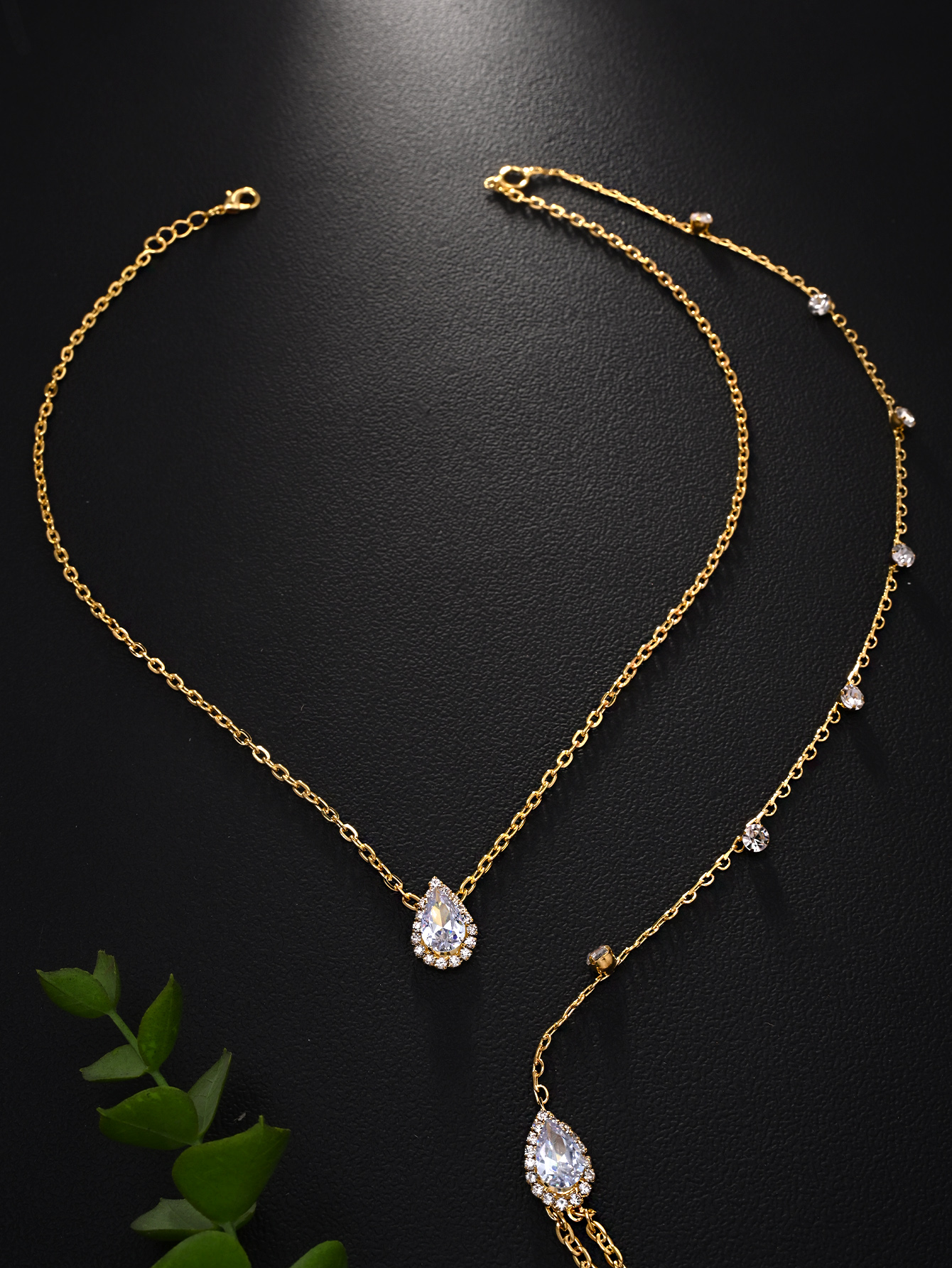 Hot style zircon back chain br – Body Jewelry Hot Bewertung und Preis