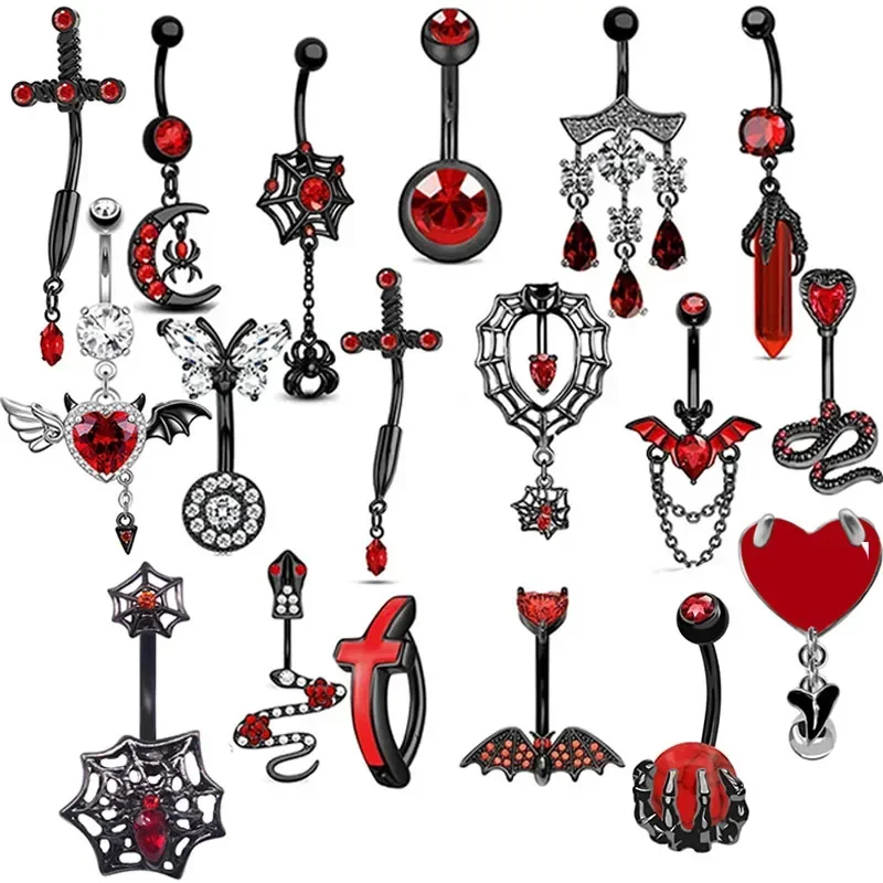 Personality Heart-shaped Navel – Body Jewelry Hot Bewertung und Preis