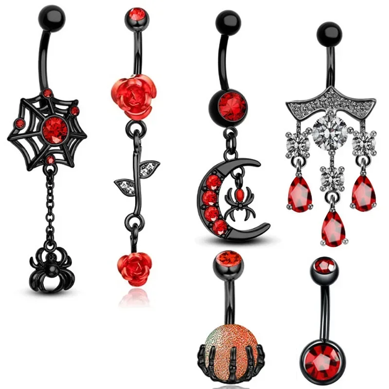 Personality Heart-shaped Navel – Body Jewelry Hot Bewertung und Preis
