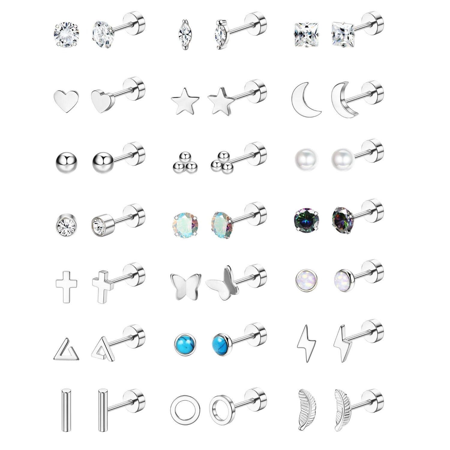 Florideco 1Pair Hypoallergenic – Body Jewelry Hypoallergenic Bewertung und Preis