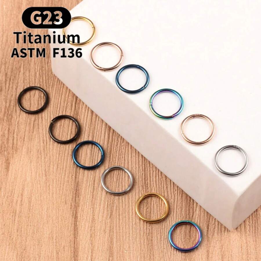 G23 Titanium Small Circle Nose – Body Jewelry Rings Bewertung und Preis