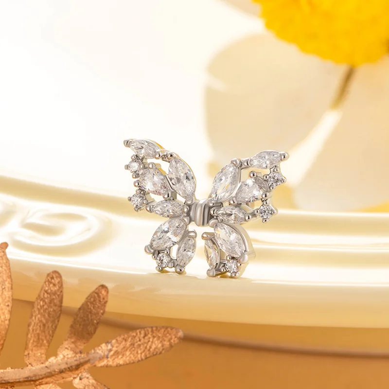 20G Crystal CZ Earring Stud, S – Body Jewelry Hypoallergenic Bewertung und Preis