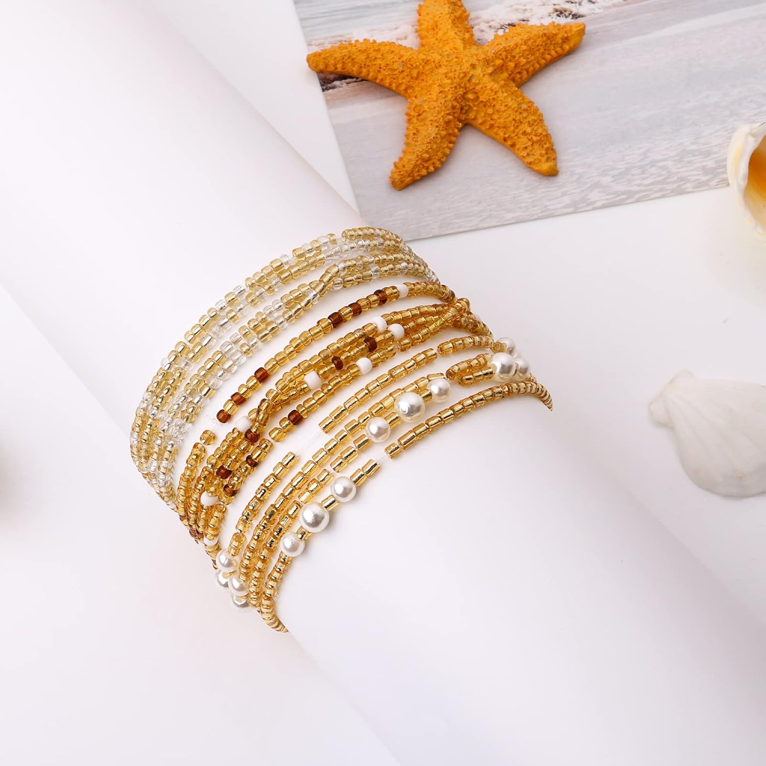 Waist Beads for Women Belly Be – Body Jewelry Gold Bewertung und Preis