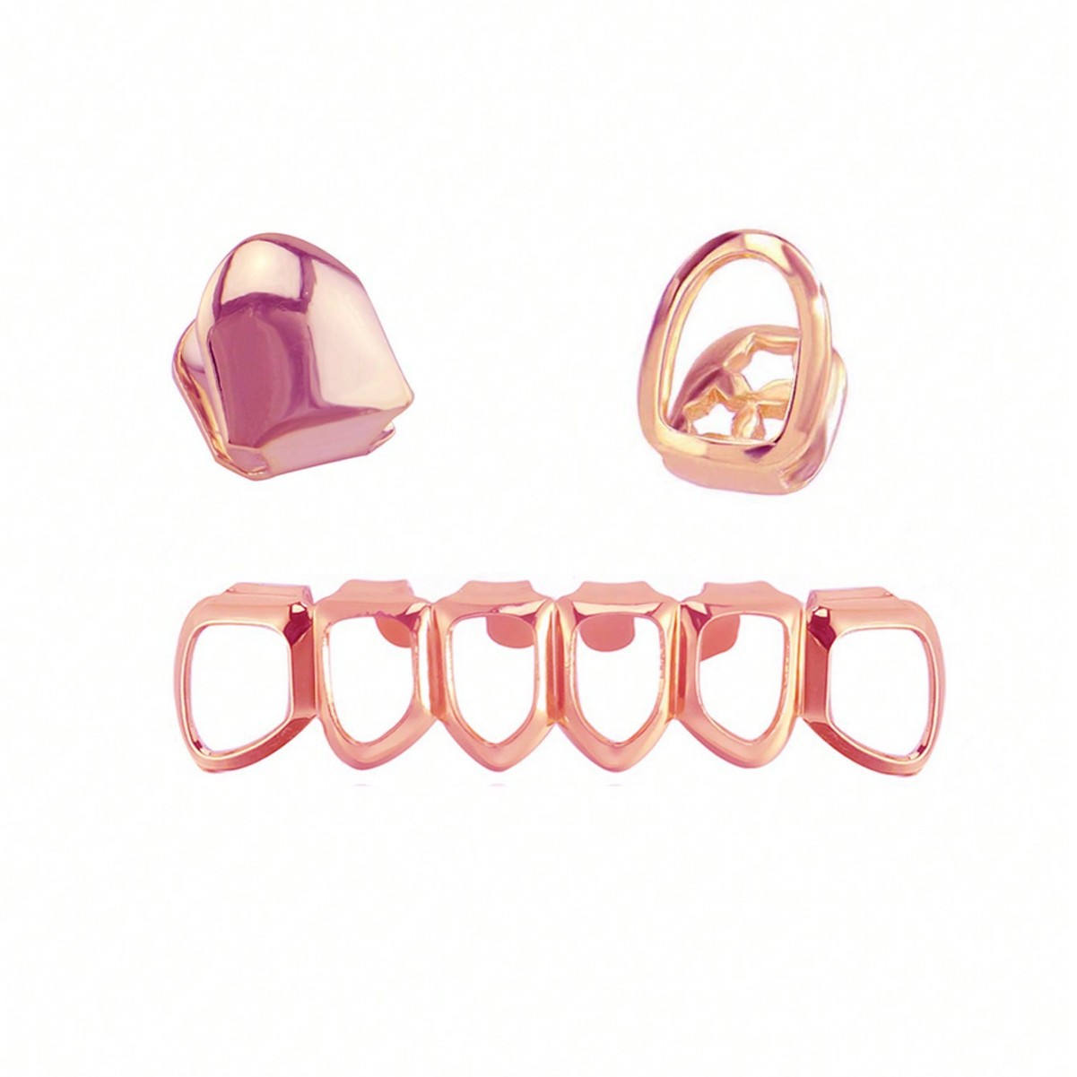 Hot Sale Six-Hollowed-Out Flat – Body Jewelry Hot Bewertung und Preis