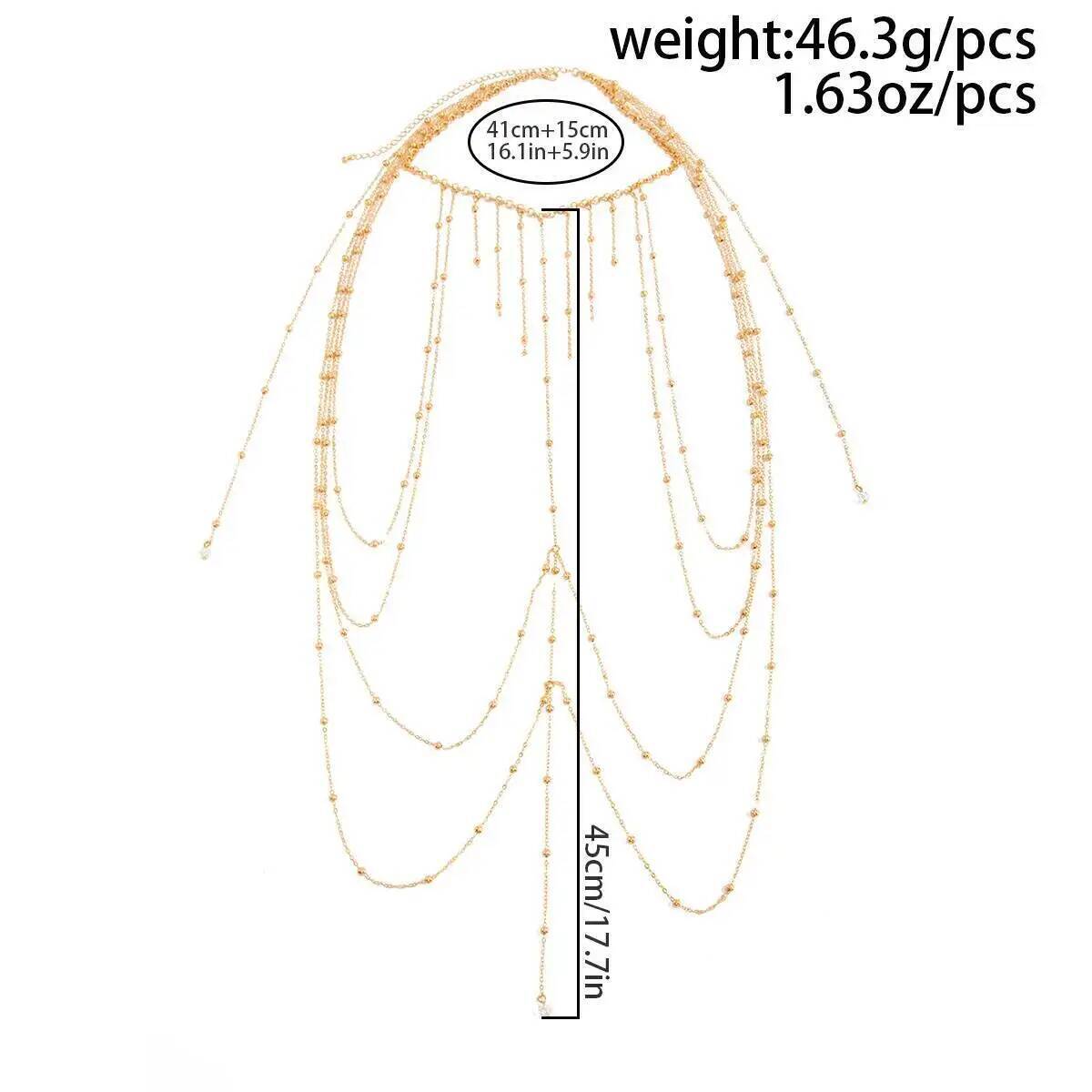 IngeSight.Z Summer Bikini Sexy – Body Jewelry Chest Bewertung und Preis