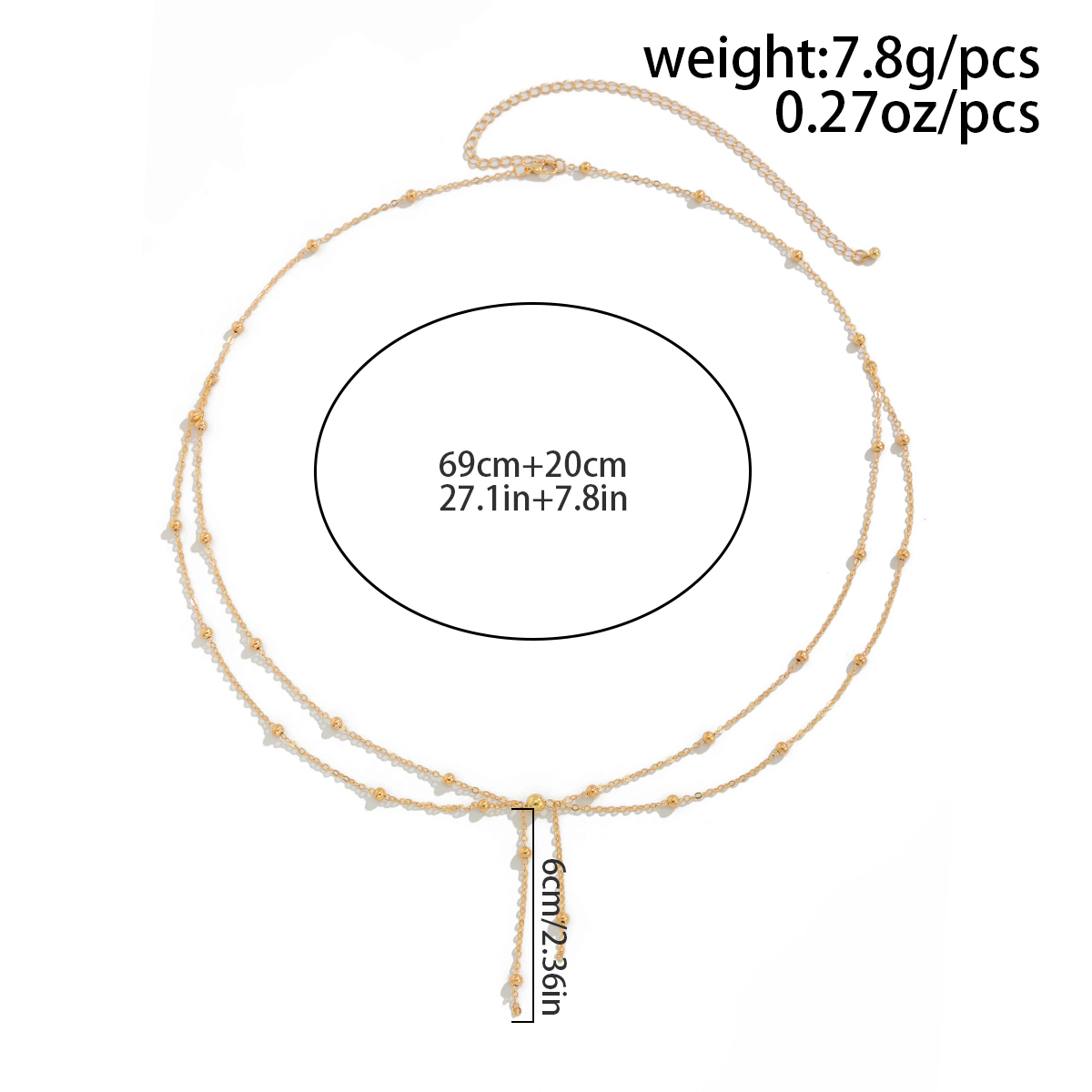 KunJoe Multilayer Gold Color T – Body Jewelry Gold Bewertung und Preis