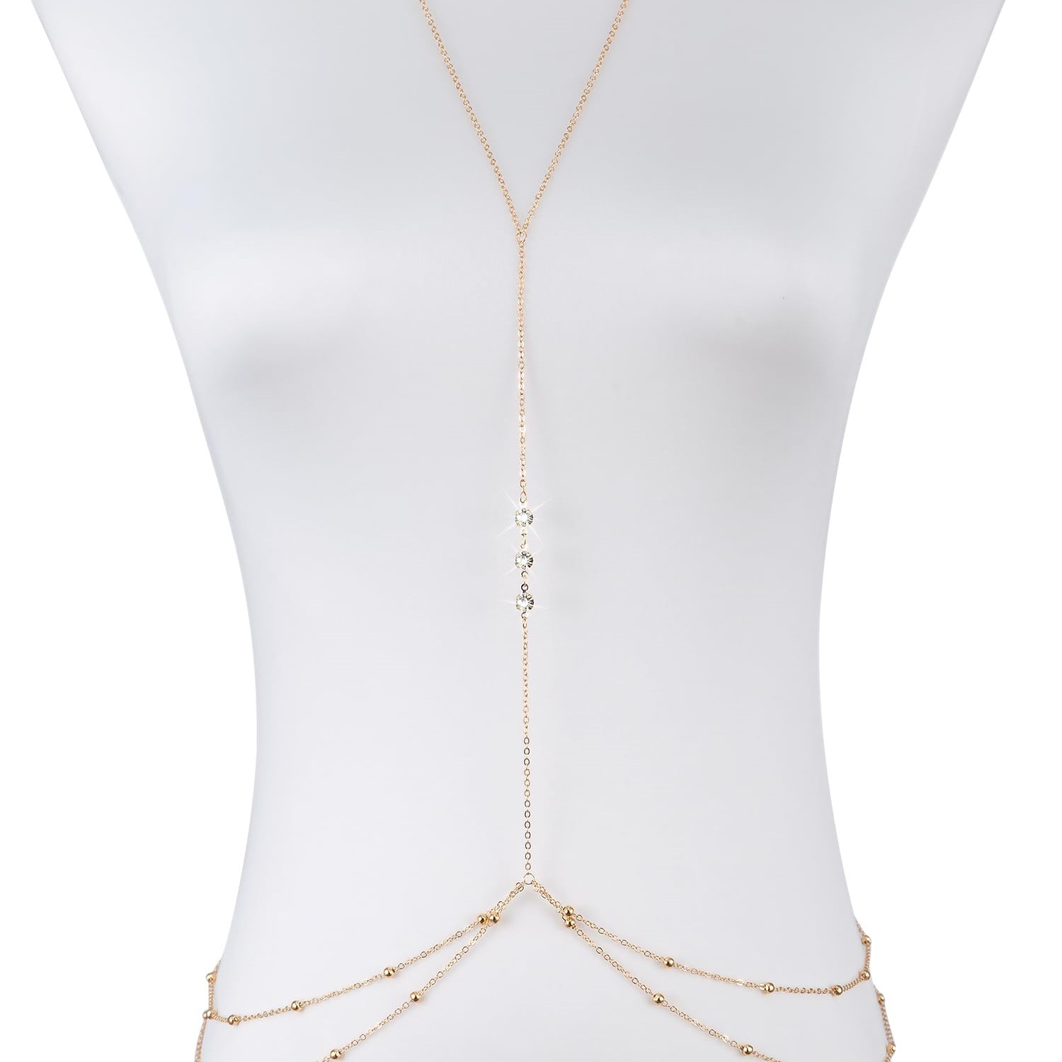 Simple Long Imitation crystal  – Body Jewelry Chest Bewertung und Preis