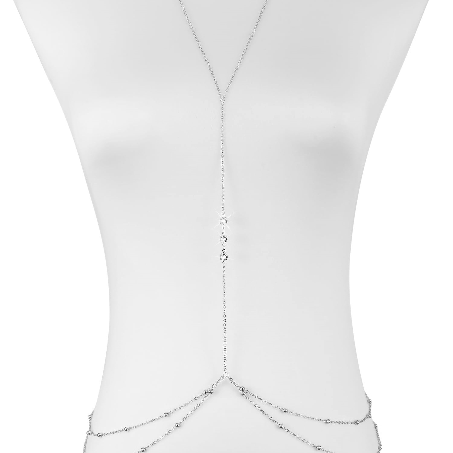 Simple Long Imitation crystal  – Body Jewelry Chest Bewertung und Preis