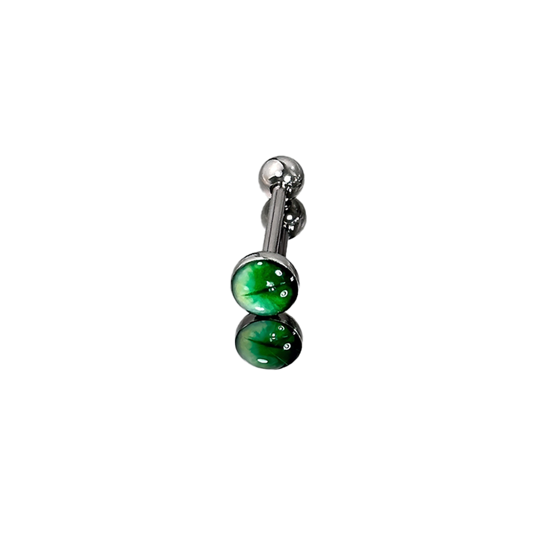 1Pc High-Quality Trendy Green  – Body Jewelry Hot Bewertung und Preis