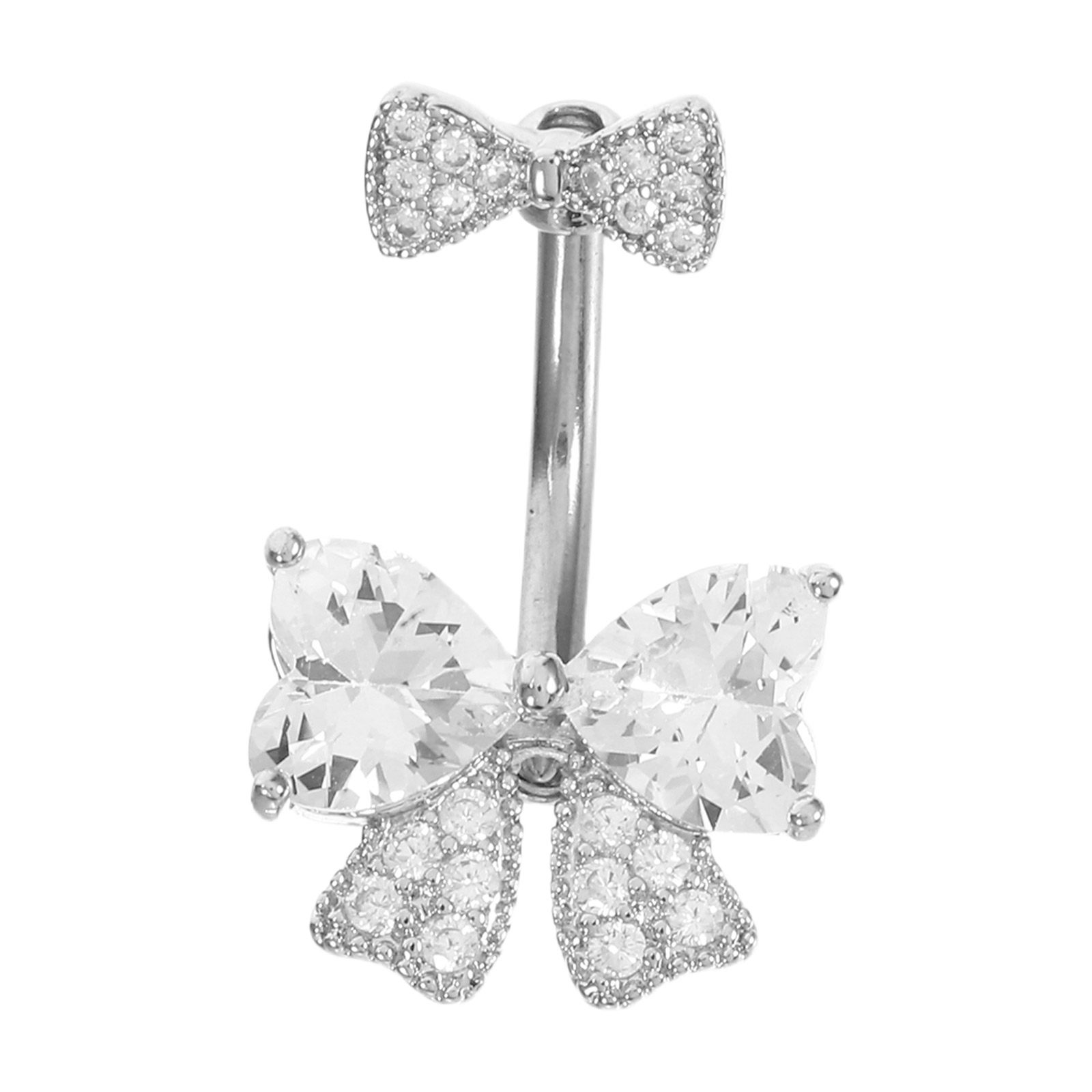Elegant Bow Navel Piercing Jew – Body Jewelry For Sensitive Skin Bewertung und Preis