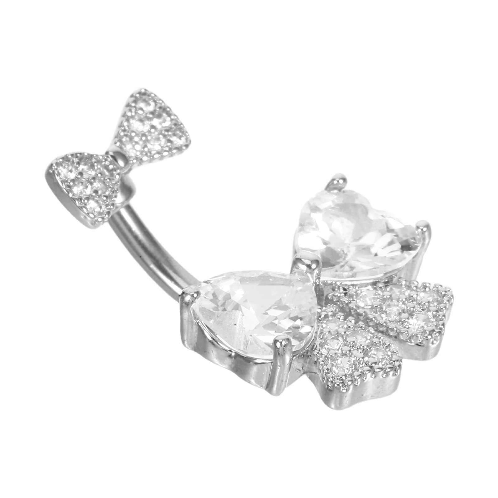 Elegant Bow Navel Piercing Jew – Body Jewelry For Sensitive Skin Bewertung und Preis