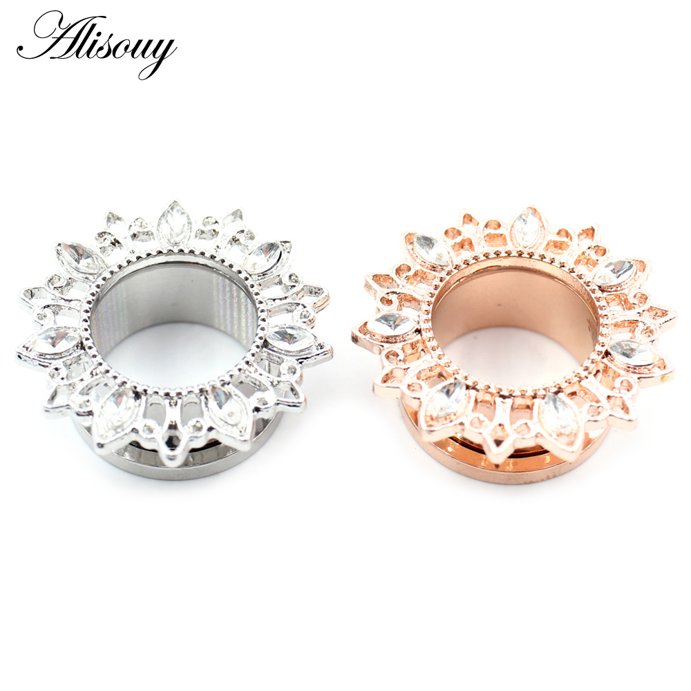 Alisouy 2pcs Stainless Steel F – Body Jewelry Gauges Bewertung und Preis