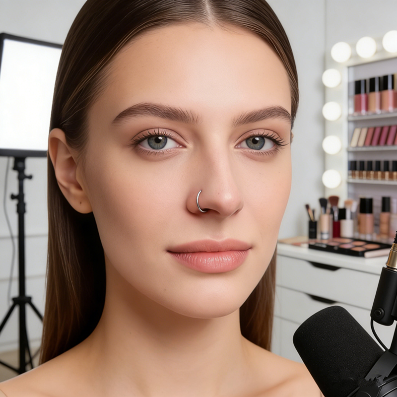 Nose Ring Screw Hoop Hypoaller – Body Jewelry Hypoallergenic Bewertung und Preis