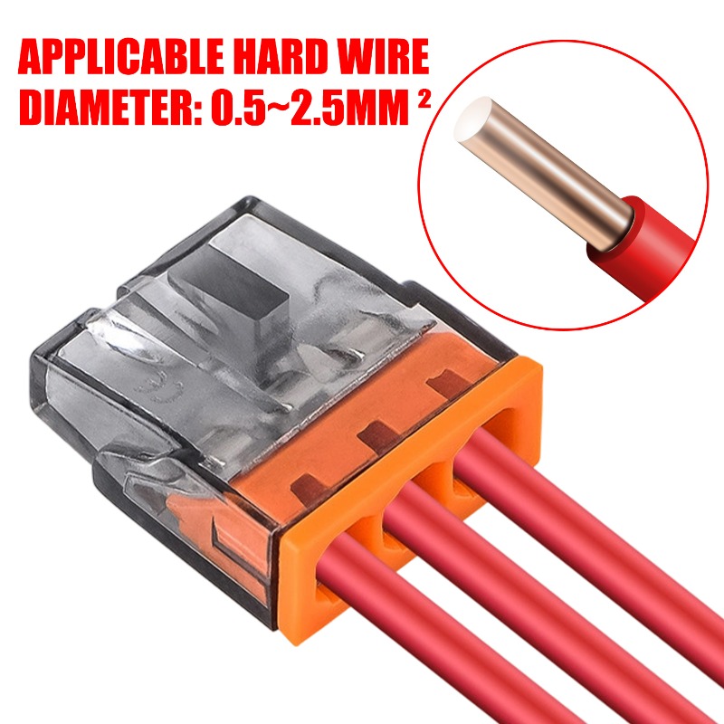 3 Holes Electrical Wire Quick  – Threadless Push Pin Bewertung und Preis