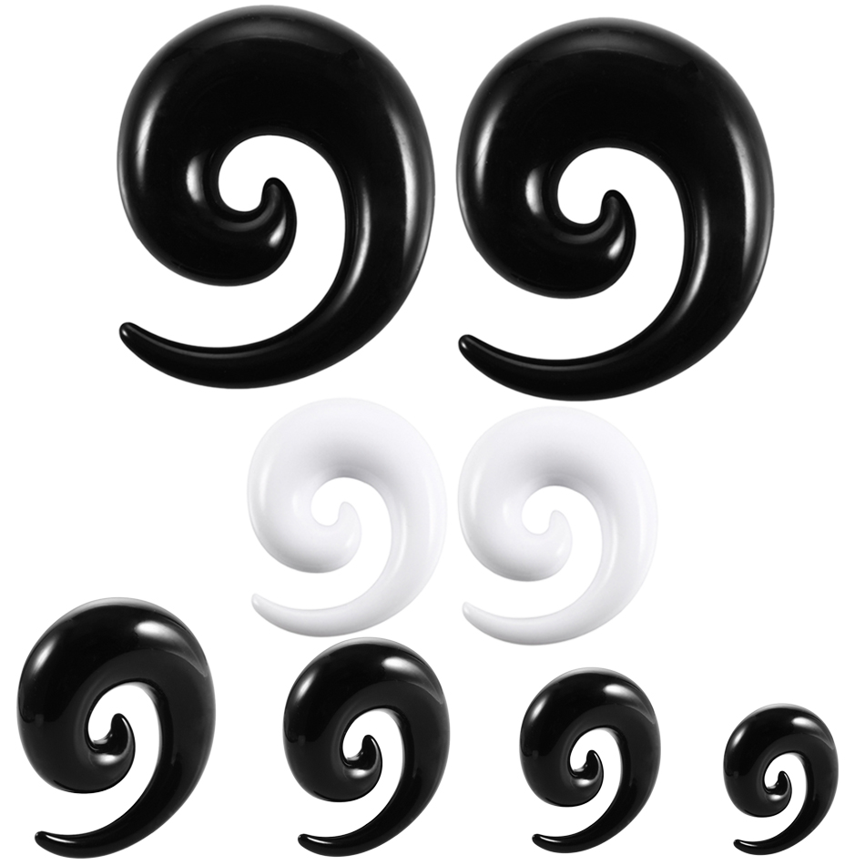 2pcs Heart Taper Ear Tunnel Pl – Body Jewelry Gauges Bewertung und Preis