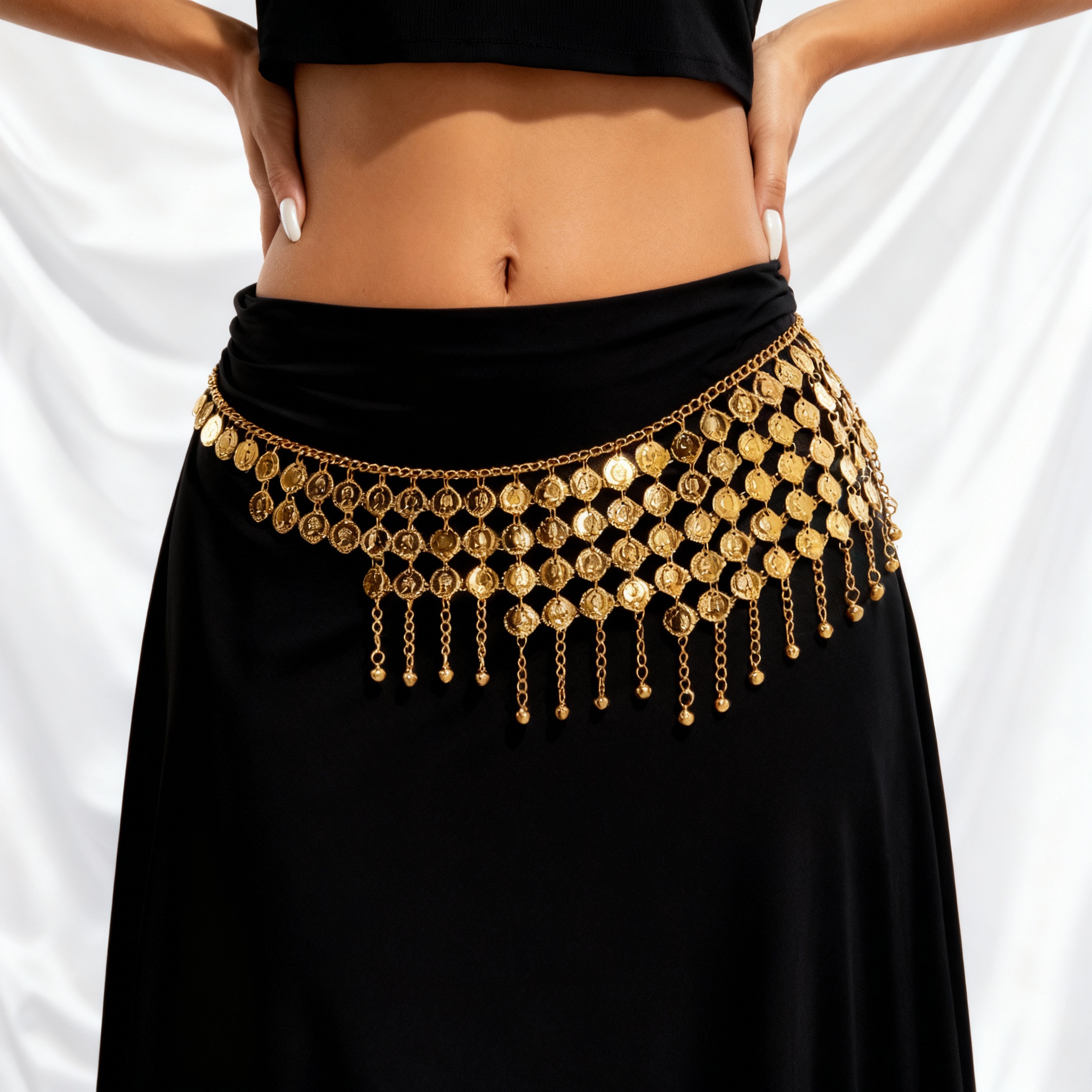 Boho Beauty Portrait Coin Bell – Body Jewelry Gold Bewertung und Preis