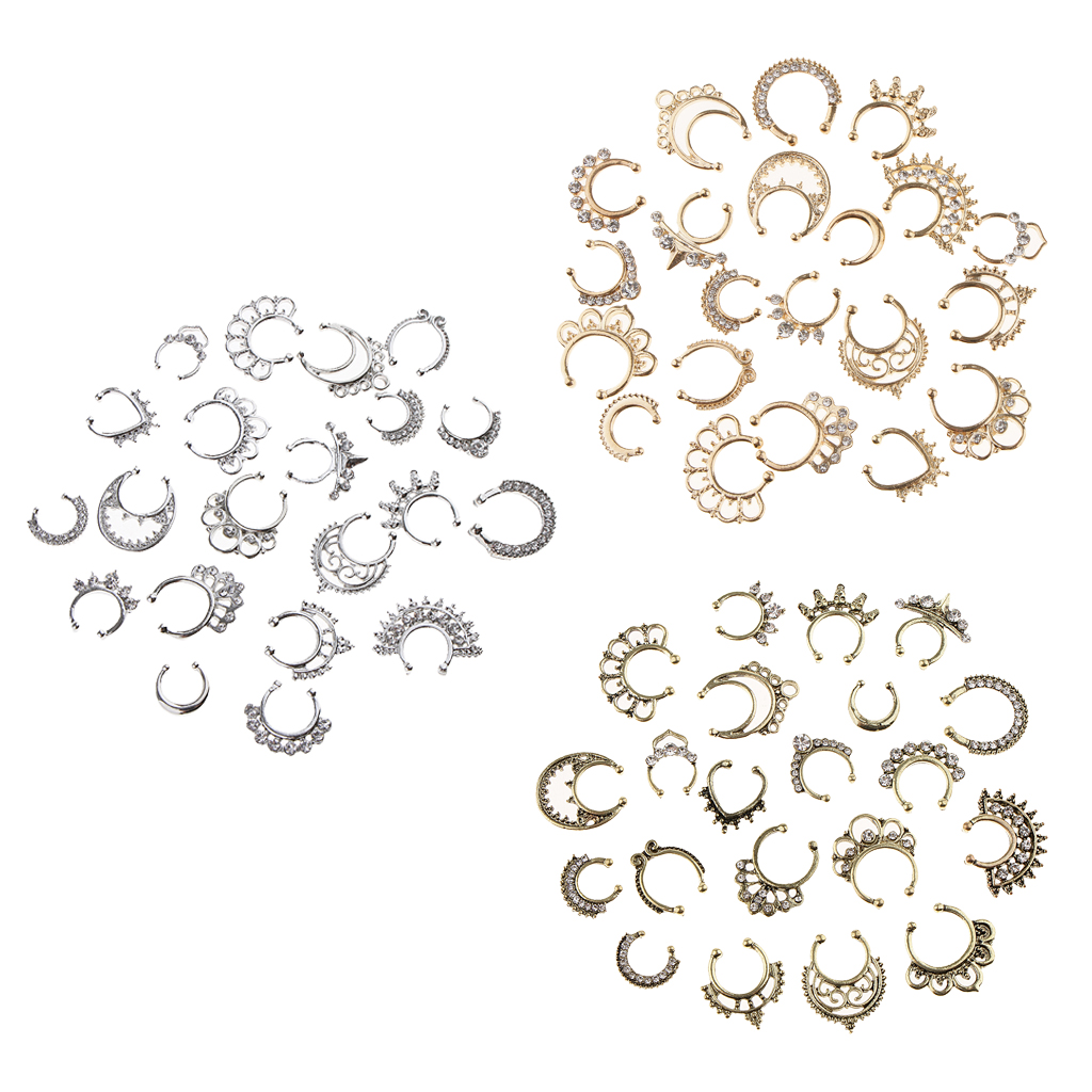Hot Sale 21/3PCS Nose Fake Sep – Body Jewelry Hot Bewertung und Preis
