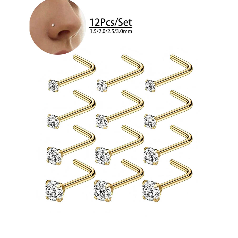 12-Piece Full Set 316L Hypoall – Body Jewelry Hypoallergenic Bewertung und Preis
